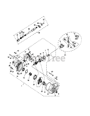 Cub Cadet Challenger 500 Camo (37AW7CLD010) - Cub Cadet 4x4 Utility Vehicle Front Axle 1