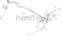 Toro 77285 (2000) - Toro 60" Z Master Zero-Turn Mower (SN: 418100000 - 999999999) Wire Harness Assembly No. 147-2363