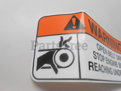 Toro E303517 Belt Drive Decal - image 2