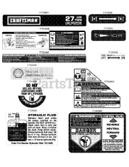 Craftsman 247.776610 (24BG57M3099) - Craftsman Log Splitter (2011) (Sears)