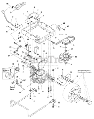 Simplicity 2690325 - Simplicity Regent Lawn Tractor, 18hp Transmission Group - Tuff Torq K46AA