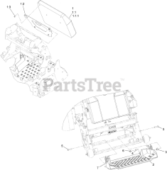 Exmark VXX999GKA72600 - Exmark 72" Vertex X-Series Stand-On Mower, Kawasaki FX1000 (SN: 417930746 & Above) (Rev A) (2025)