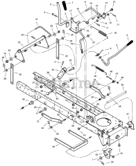 Scotts 465600x31A - Scotts 46" Lawn Tractor (2003) Mower Housing Suspension