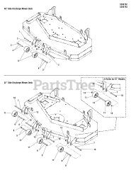 Ferris Comfort Control DD (5900553) - Ferris Comfort Control DD 52" Walk-Behind Mower, 21hp Kawasaki, Side-Discharge 48", 52" &amp; 61" Mower Deck - Rollers