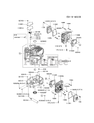 Kawasaki FX691V-ES11 - Kawasaki Engine CYLINDER/CRANKCASE