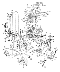 MTD 243-638-032 - MTD Log Splitter (1993) (Pro Hardware)