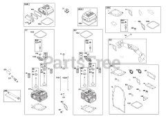 Briggs & Stratton 386447-3356-G1 - Briggs & Stratton Horizontal Engine