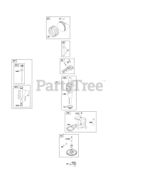 Briggs & Stratton 216902-0016-E1 - Briggs & Stratton Vertical Engine Camshaft, Crankshaft, Lubrication, Piston, Rings, Connecting Rod