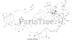Exmark VTS651KA484 - Exmark 48" Vantage S-Series Stand-On Mower, Kawasaki FX651V (SN: 313000000 - 313999999) (2013) Electrical Assembly