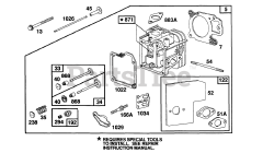 Briggs & Stratton 104777-0102-01 - Briggs & Stratton Vertical Engine Cylinder Head Assembly