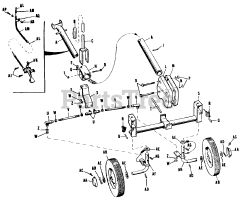 Simplicity 990120 - Simplicity Wonderboy Rear-Engine Riding Mower, 4hp