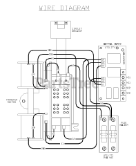 Briggs & Stratton 1928-1 - Briggs & Stratton 100 Amp Automatic Transfer Switch Wiring Diagram - Transfer Switch (192859WD)