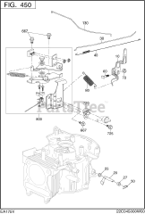 Subaru Robin EA175VS7500 (EA175V) - Subaru Robin Engine 450 Governor