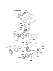 Snapper SP 90 (1696852-00) (12DVC3B7707) - Snapper 21" Walk-Behind Mower, RWD Variable, 775 Series Briggs