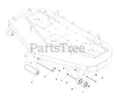 Snapper Pro S 200X (5900694) - Snapper Pro 72" Mower Deck 72" Mower Deck - Rollers &amp; Casters