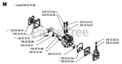 Husqvarna 23 R - Husqvarna String Trimmer CARBURETOR DETAILS