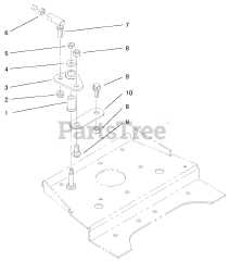 Toro 73470 (518 xi) - Toro Garden Tractor (SN: 089000001 - 089999999) (1998) Smart Turn Front Assembly