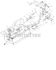 Gravely 992296 (Pro-Turn 260) - Gravely Pro-Turn 60" Zero-Turn Mower, Yamaha MX (SN: 080000 - 081999)