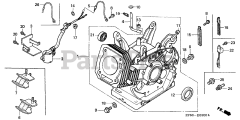 Honda GX390 K1 QDW9 (GCAA) - Honda Engine, Made in Japan (SN: GCAA-2000001 - GCAA-3399999) CYLINDER BARREL