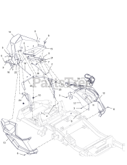 Gravely 991291 (Pro-Turn ZX 60) - Gravely Pro-Turn 60