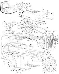 MTD 138-752-087 - MTD Lawn Tractor (1988) (Payless Cashway)