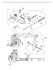 RedMax EBZ 5150 (966358301) - RedMax Backpack Blower (2011-01)