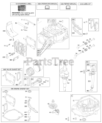 Briggs & Stratton 12Q802-0120-D1 - Briggs & Stratton Vertical Engine