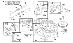 Briggs & Stratton 259707-0126-01 - Briggs & Stratton Vertical Engine Sump Base Assy, Piston
