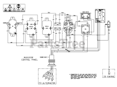 Briggs & Stratton 030748-02 - Briggs & Stratton 5,000 Watt Portable Generator, Canada Wiring Diagram (80077687wd)
