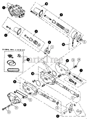 Snapper 1855 (80828) - Snapper Garden Tractor, 18hp Hydraulic Valve - 2 Spool