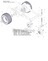 Gravely 992504 (Pro-Turn 672) - Gravely Pro-Turn 72" Zero-Turn Mower, Kawasaki FX EFI (SN: 003000 - 003999)