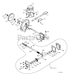 Poulan Pro PP 1330 ES (961920032-00) - Poulan Pro Snow Thrower (2009-08)