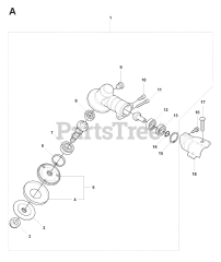 Husqvarna 327 LX - Husqvarna String Trimmer (SN: 20080900001 - 20090100000) BEVEL GEAR