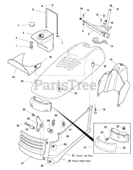 Simplicity 1693915 - Simplicity Regent Lawn Tractor, 16hp