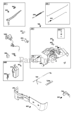 Briggs & Stratton 25T237-0331-H5 - Briggs & Stratton Horizontal Engine Controls Group