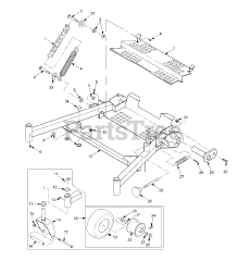 Scag SCR42-25CH - Scag Cougar 42" Zero-Turn Mower, 25hp Kohler (SN: 6430001 - 6439999)
