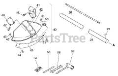Echo SRM-2010 - Echo String Trimmer (SN: 001001 - 999999) Shield, Pipe, Tools