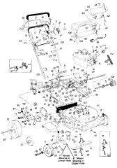 MTD 126-226-000 - MTD Walk-Behind Mower (1986) Parts01