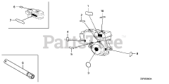 Honda GX240 U1 WKT4 (GCAKK) - Honda Engine, Made in Japan (SN: GCAKK-1000001 - GCAKK-9999999) LABEL + TOOL