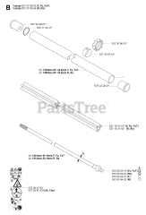 Husqvarna 343 F - Husqvarna Brush Cutter (SN: 20043100001 - 20064000000) SHAFT
