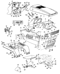Grass Handler 8888 (850-3468) - Grass Handler Lawn Tractor (1991) (J.C. Penney)
