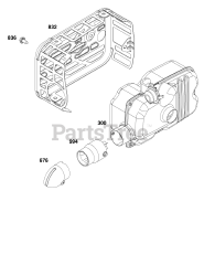 Briggs & Stratton 125P07-0014-F1 - Briggs & Stratton Vertical Engine