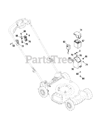 Snapper SP 105 (7800956-00) - Snapper 21" Walk-Behind Mower, 775 Series Briggs