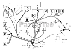 Toro 74570 (170-DH) - Toro Lawn Tractor (SN: 210000001 - 210999999) (2001)