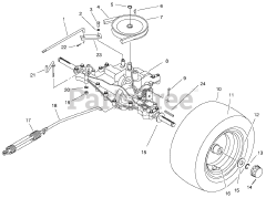 Toro 70089 (12-32) - Toro Rear-Engine Riding Mower (SN: 200000001 - 200999999) (2000)