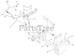 Toro 73590 (523 Dxi) - Toro Garden Tractor (SN: 220000001 - 220999999) (2002)