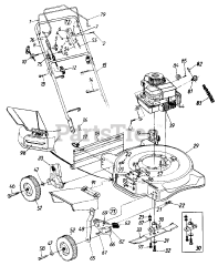 Coast to Coast 124-260B054 - Coast to Coast Walk-Behind Mower (1994)