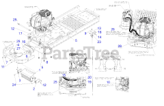 Cub Cadet RZT-SX 42 EFI (17AWCBYS010) - Cub Cadet 42" RZT Zero-Turn Mower, Fab Deck, EFI (2020) Engine Accessories
