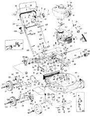Timberland 127-280-041 - Timberland Walk-Behind Mower (1987)