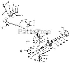 Toro 73420 (416-8) - Toro Garden Tractor (SN: 059000715 - 059999999) (1995) Pto Clutch And Control